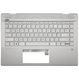 HP Pavilion 14-CE000 ezüst UK angol Laptop billentyűzet