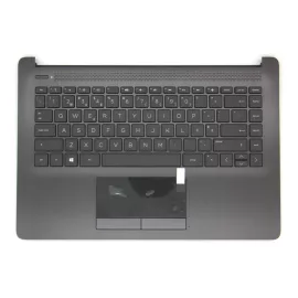 HP 14 14-cm000 fekete portugál Laptop billentyűzet