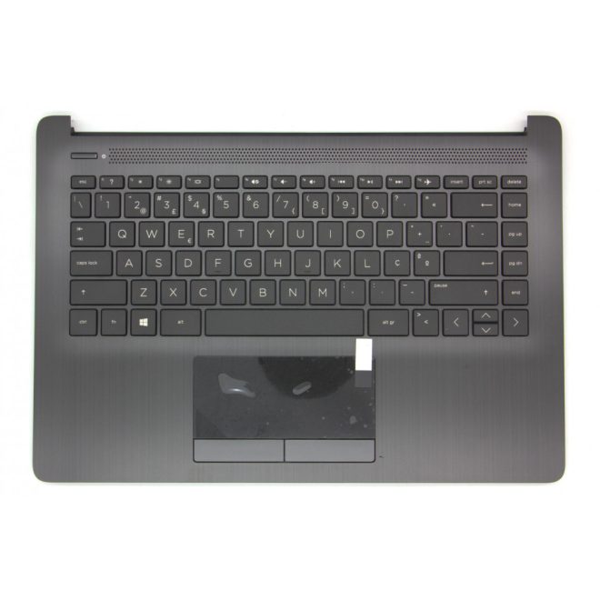 HP 14 14-cm000 fekete portugál Laptop billentyűzet