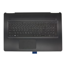 HP Pavilion 17-AB000 fekete arab angol Laptop billentyűzet