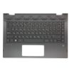 HP Pavilion X360 14T-CD000 fekete-ezüst héber Laptop billentyűzet