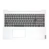 Lenovo IdeaPad L340-15API, L340-15IWL gyári új magyar fehér-szürke billentyűzet modul hangszóróval + touchpad (5CB0U42872)