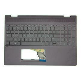 HP Spectre X360 15-CH000 szürke olasz Laptop billentyűzet