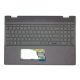 HP Spectre X360 15-CH000 szürke olasz Laptop billentyűzet