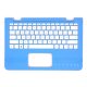 HP Stream x360 11-p0 sorozathoz gyári új kék-fehér német billentyűzet modul (917042-041)