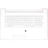 HP 17 17T-BY200 fehér portugál Laptop billentyűzet