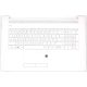 HP 17 17-BY200 fehér portugál Laptop billentyűzet