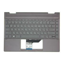   HP Spectre X360 13T-AE000 lila-fekete bolgár / bulgár Laptop billentyűzet