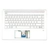 HP Pavilion 14-CE2000 ezüst görög Laptop billentyűzet