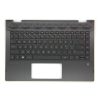 HP Pavilion X360 14T-CD000 fekete-arany norvég Laptop billentyűzet