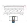 HP Pavilion 14-bk000 sorozathoz gyári új ezüst arab háttér-világításos billentyűzet modul (930259-171)