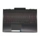 HP Omen 15-DC100 fekete-piros arab angol Laptop billentyűzet