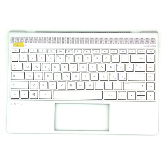 HP Envy 13-AD000 szürke olasz Laptop billentyűzet