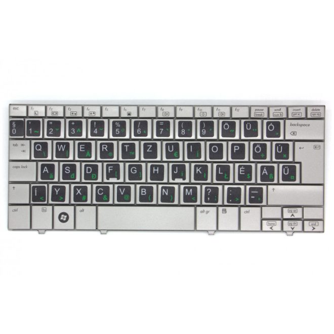 HP Mini 2133, 2140 használt magyarított ezüst billentyűzet (482280-211)