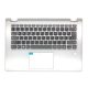 Lenovo IdeaPad Yoga 530-14IKB szürke színű gyári új magyarított billentyűzet modul + touchpad, ujjlenyomat-olvasó