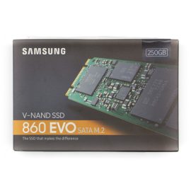   Samsung 250GB 860 EVO M.2 (2280) SATA SSD meghajtó kártya (MZ-N6E250BW) | 5 év garancia