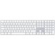 Apple Magic Keyboard numpaddal - HU - Ezüst