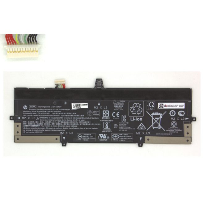 HP EliteBook X360 1030 G3 gyári új 4 cellás 7300mAh akkumulátor (BM04XL, L02478-855)