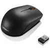 Lenovo 300 vezeték nélküli USB optikai egér, tartozék 1 db AA elemmel, fekete (L300)