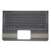 HP Omen 15-AX000 fekete US angol Laptop billentyűzet