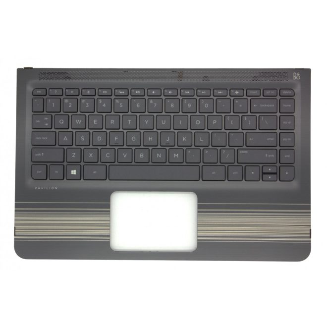 HP Omen 15-AX000 fekete US angol Laptop billentyűzet