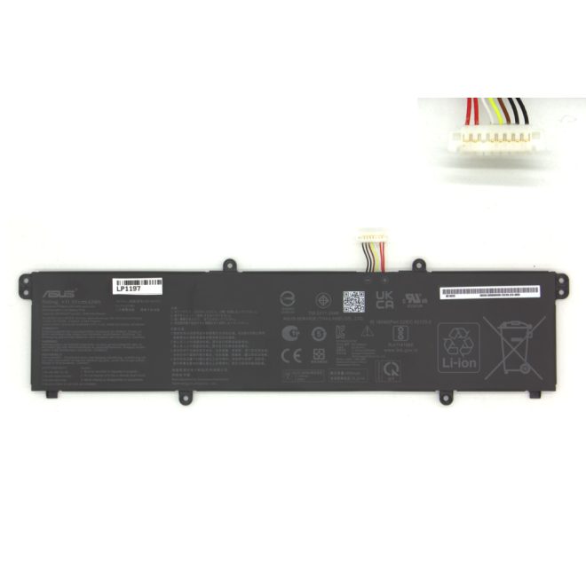 Asus X421 X421JQ Laptop akkumulátor, gyári új, 3 cellás (3550mAh)