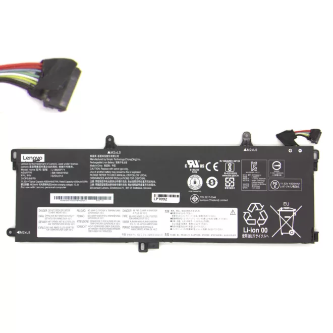 Lenovo ThinkPad T15 Gen 1 Laptop akkumulátor, gyári új, 3 cellás (4830mAh)