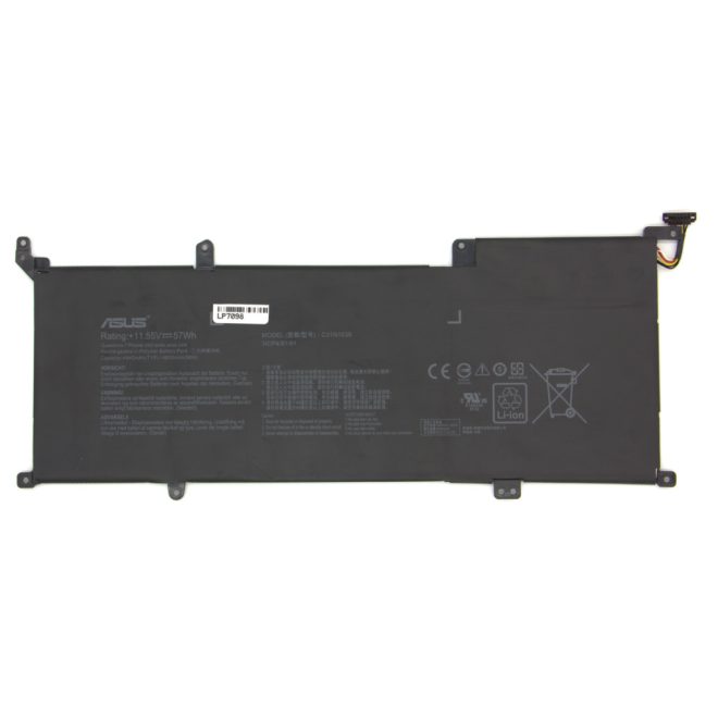 Asus ZenBook UX306UA-FC095T gyári új 3 cellás 4800mAh akkumulátor (C31N1539)