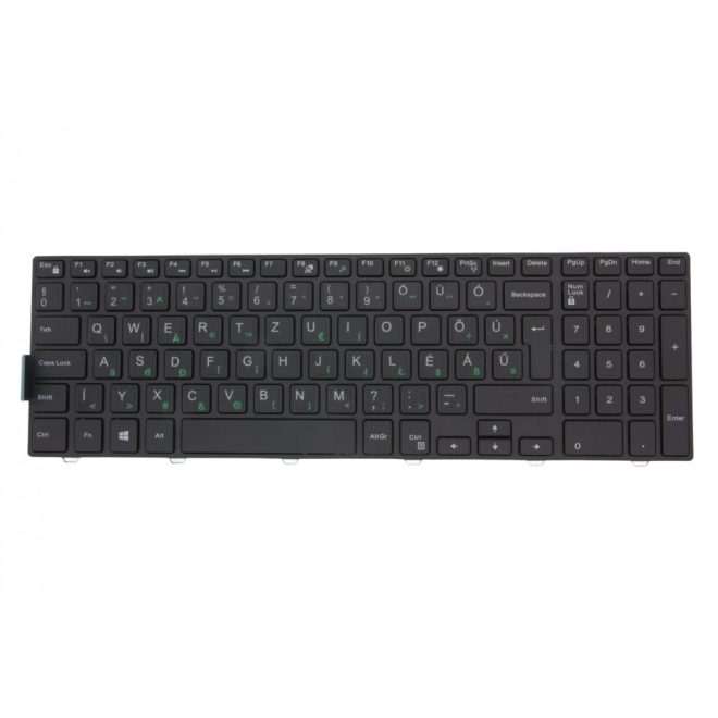 Dell Vostro 3572 fekete magyarított Laptop billentyűzet