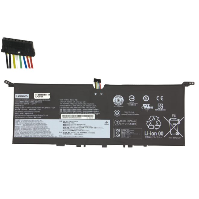 Lenovo IdeaPad Yoga S730-13IML Laptop akkumulátor, gyári új, 4 cellás (2735mAh)