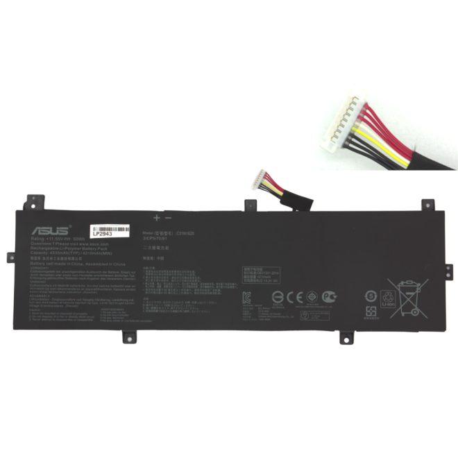 Asus Pro P5240UF Laptop akkumulátor, gyári új, 4 cellás (4200mAh)