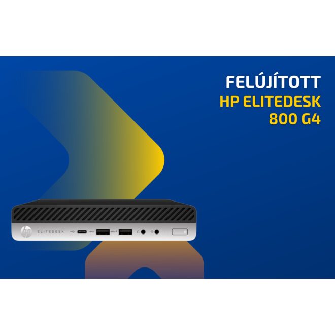 HP ProDesk 800 G4 | Intel i5-8500T | 8 GB DDR4 | 256GB SSD | Intel UHD | Windows 10 PRO + 2 év garancia