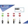 Lenovo ThinkPad T480 20V 3,25A / 15V 3A / 9V 2A / 5V 2A 65W-os új, gyárival megegyező minőségű helyettesítő laptop töltő