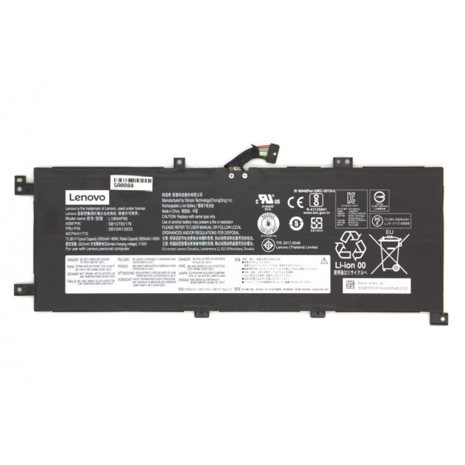 Lenovo ThinkPad L13 Gen 1 Laptop Akkumulátor, gyári új, 4 cellás (3000mAh)