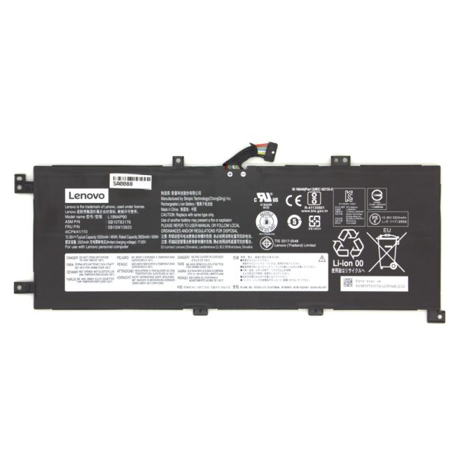 Lenovo ThinkPad L13 Gen 1 Laptop akkumulátor, gyári új, 4 cellás (3000mAh)
