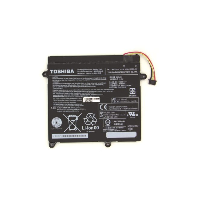 Toshiba Portege Z10T Laptop Akkumulátor, gyári új, 8 cellás (3060mAh)