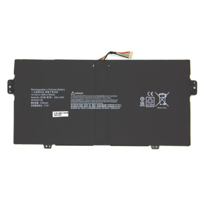 Acer Spin SP714-51-M5MM gyári új 4 cellás 4570mAh akkumulátor (SQU-1605)