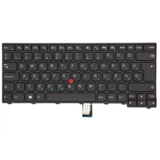 Lenovo ThinkPad T440p fekete magyar Laptop billentyűzet
