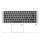 HP EliteBook 840 G7 szürke-fekete magyar Laptop billentyűzet
