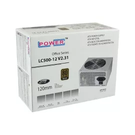   LC-Power Tápegység 400W - LC500-12 (80 Plus Bronze, Aktív PFC, 12cm)