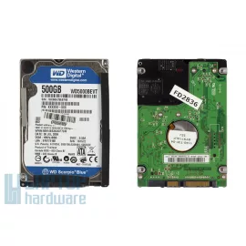   500GB  2,5' SATA  használt winchester, HDD+Ajándék Full Volt USB3.0-as külső ház