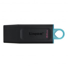   Kingston Technology DataTraveler Exodia USB pendrive 64GB 3.2 Gen 1 fekete-türkizkék (DTX/64GB)