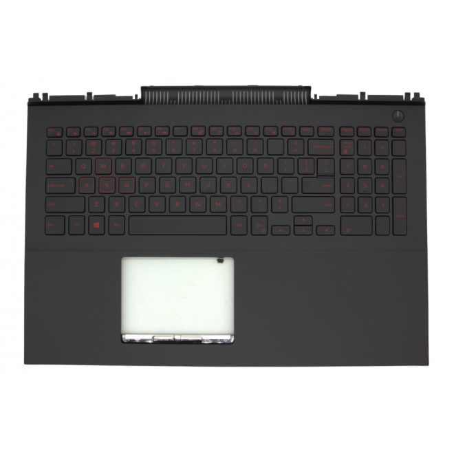 Dell Inspiron 7567 fekete US angol Laptop billentyűzet