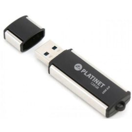   Platinet 128GB Pendrive | USB 3.2 | Fekete-Ezüst (PMFU3128X)