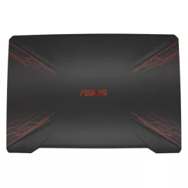   Asus FX504GD, FX504GM gyári új fekete (vörös mintás) LCD kijelző hátlap (90NR00I2-R7A010)