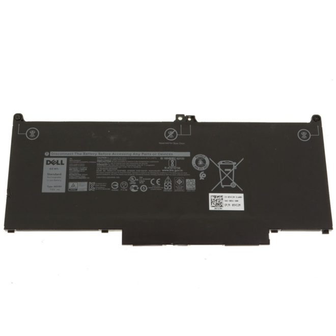 Dell Latitude 7400 Laptop akkumulátor, gyári új, 4 cellás (8500mAh)
