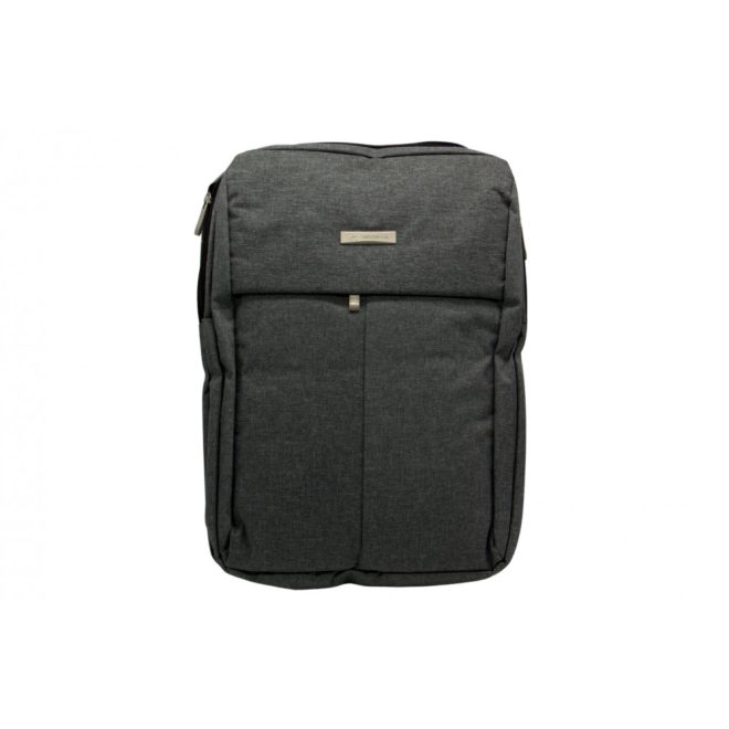 15.6 colos szürke laptop hátizsák