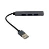 USB HUB, port replikátor, 4db USB 3.0 porttal