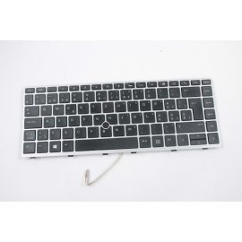   HP EliteBook 840 G5 szürke-fekete svájci Laptop billentyűzet