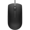 Dell használt fekete vezetékes optikai USB egér (MS116-C)